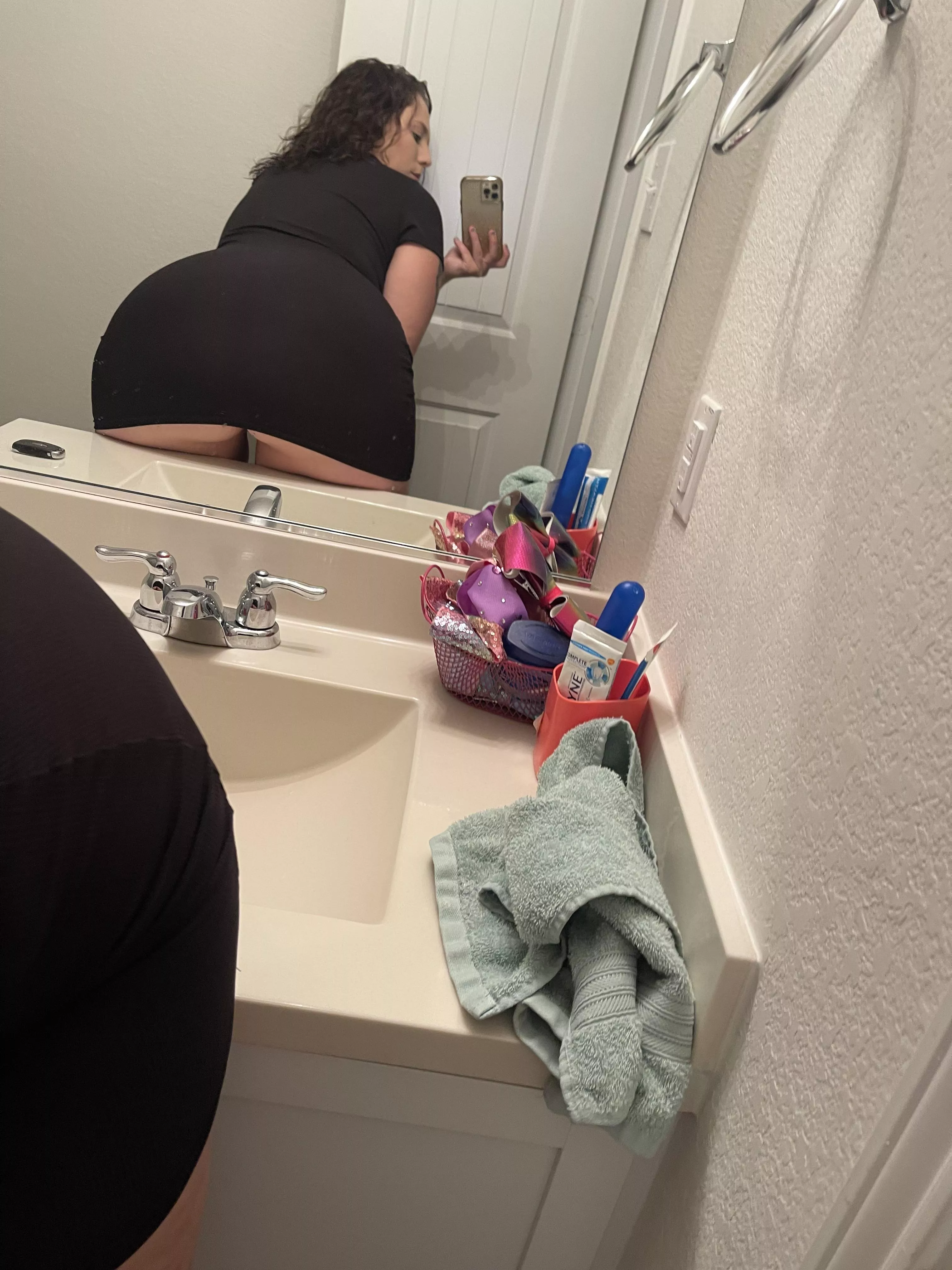 Would my wife catch your eye if she bent over?