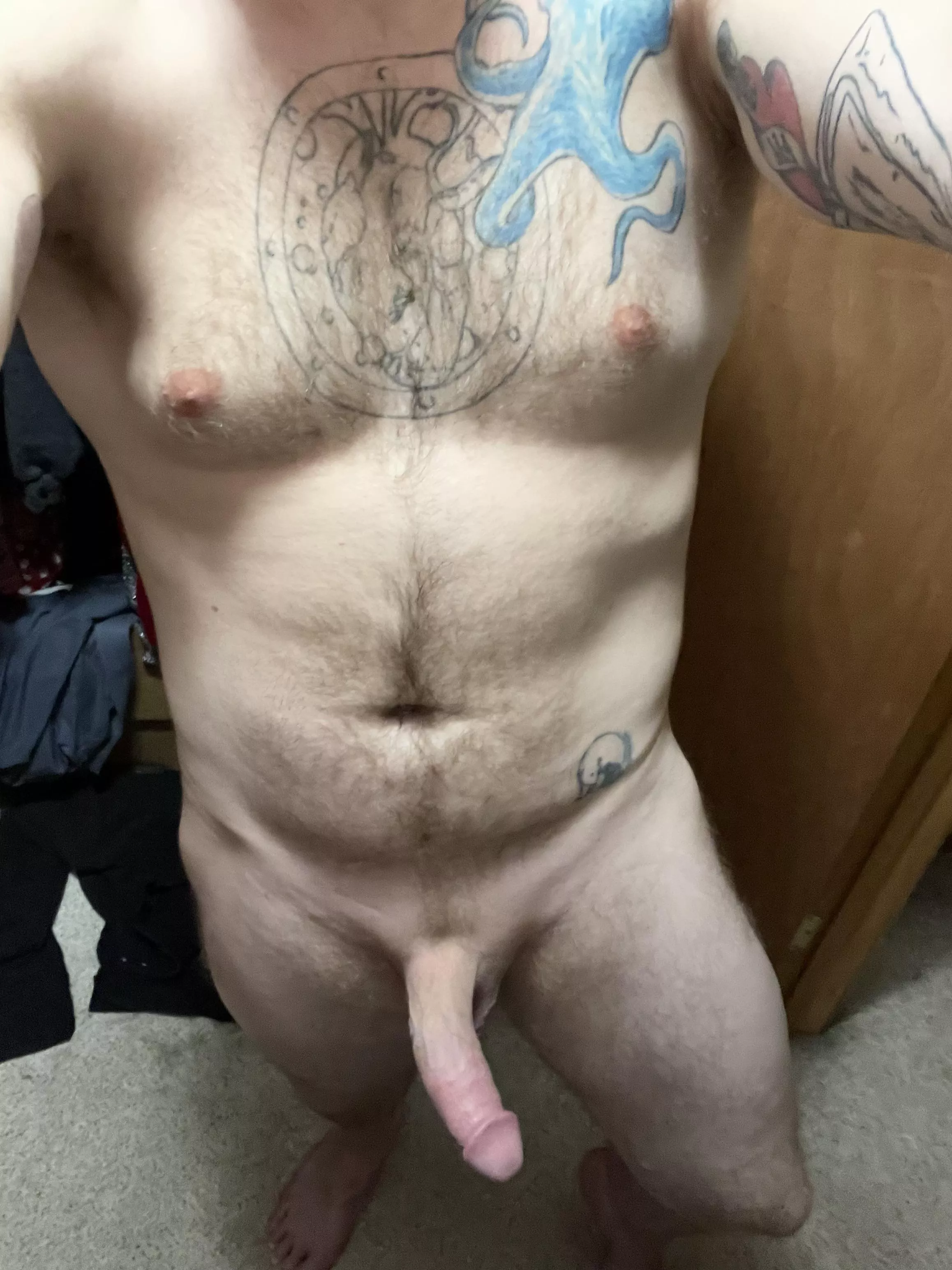 Would you close the door or run away screaming? (M)