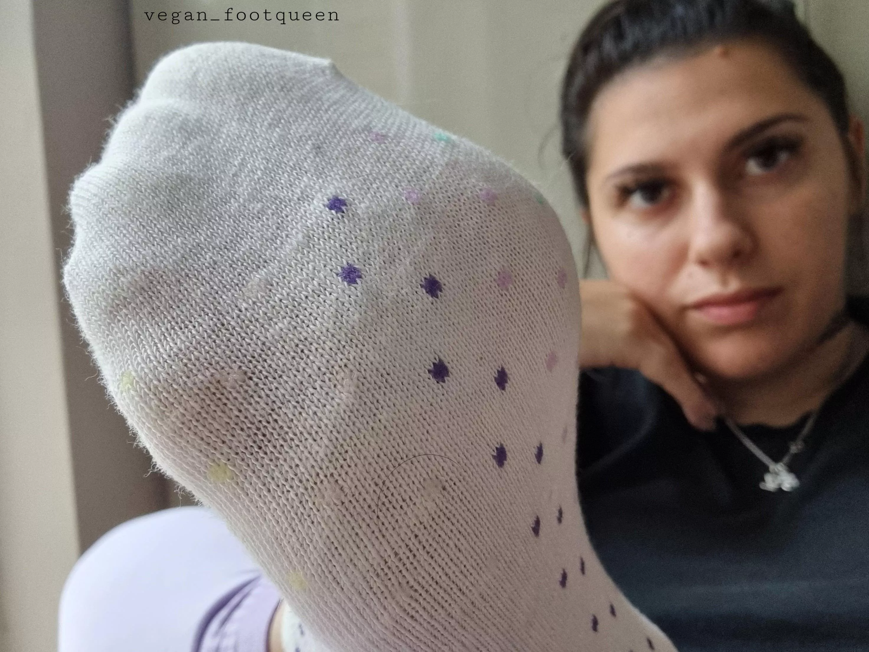 Would you cum on my socks and face?