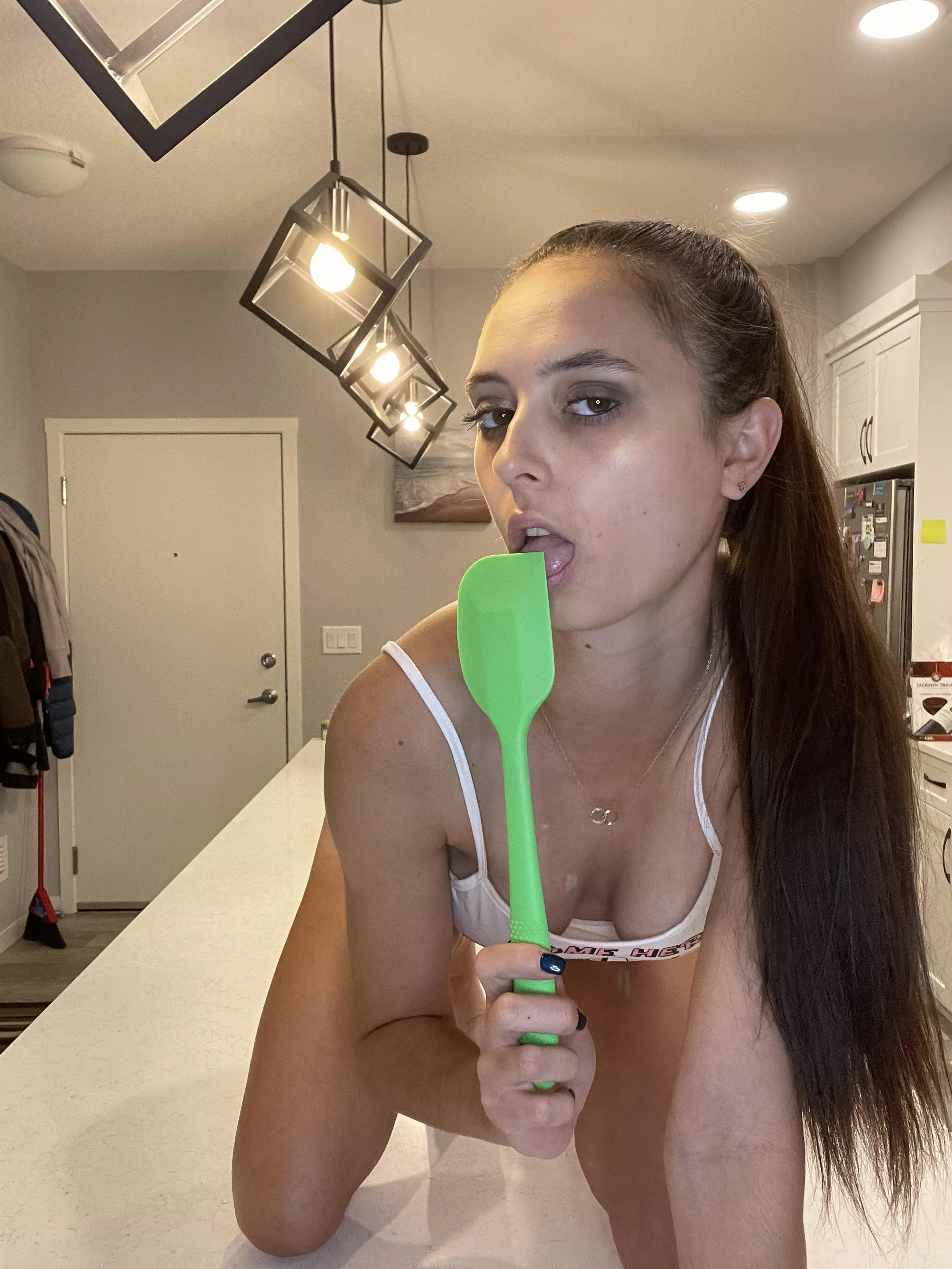 Would you let me lick the spoon??