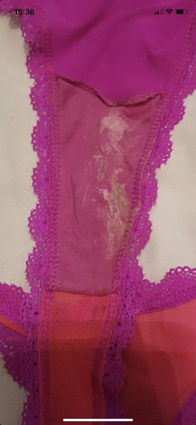 Would you lick my wifeâ€™s dirty panties clean?