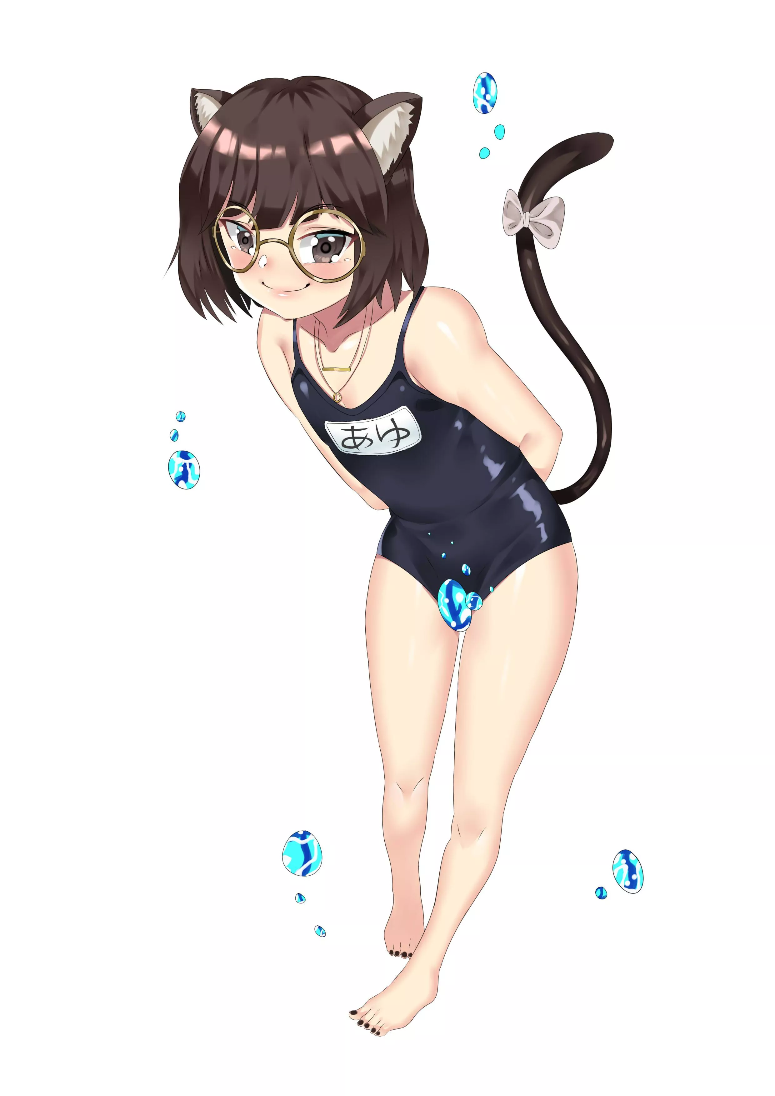 Would you like to go for a swim? :3