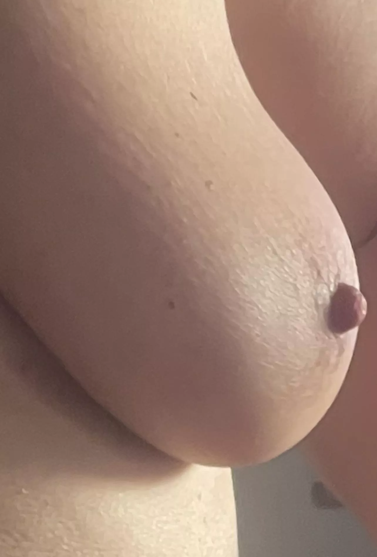 Would you like to suck on my nipple