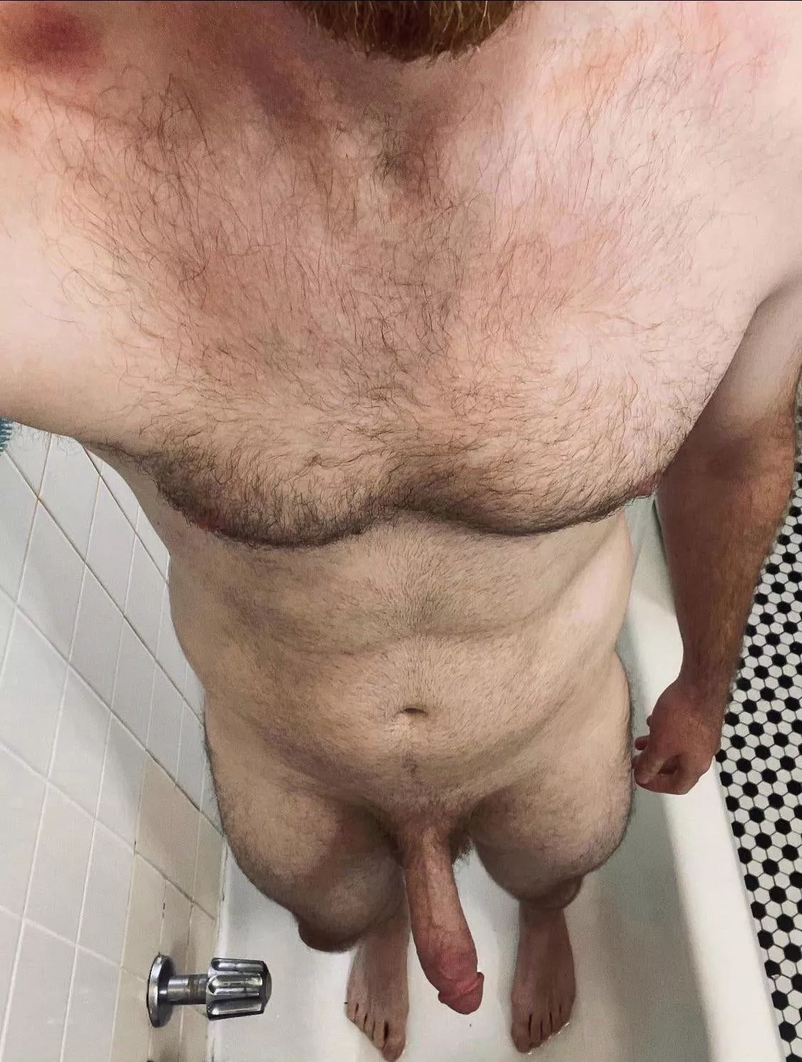 Would you prefer to shower bent over, or on your knees?