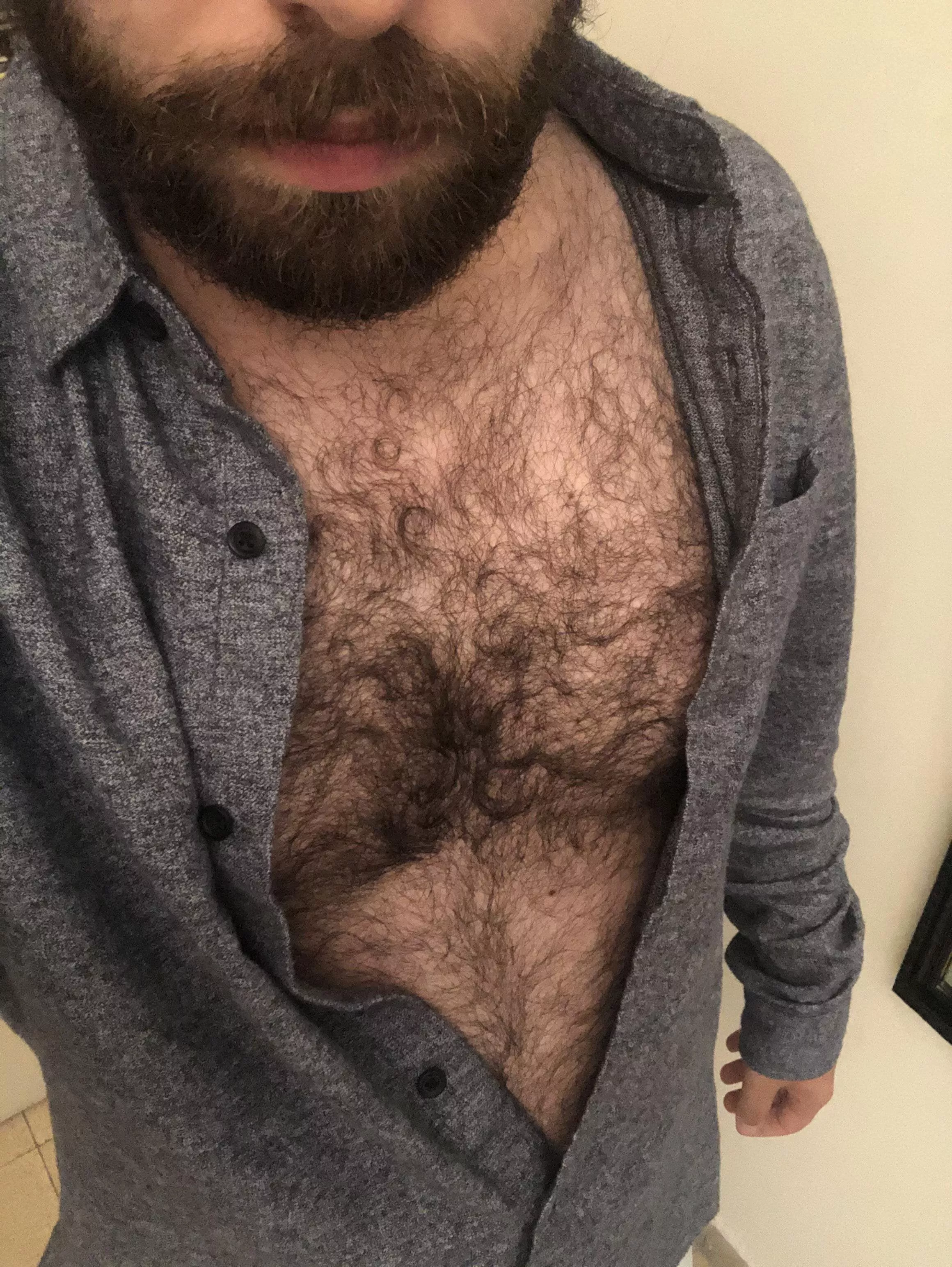 Would you rub my chest?