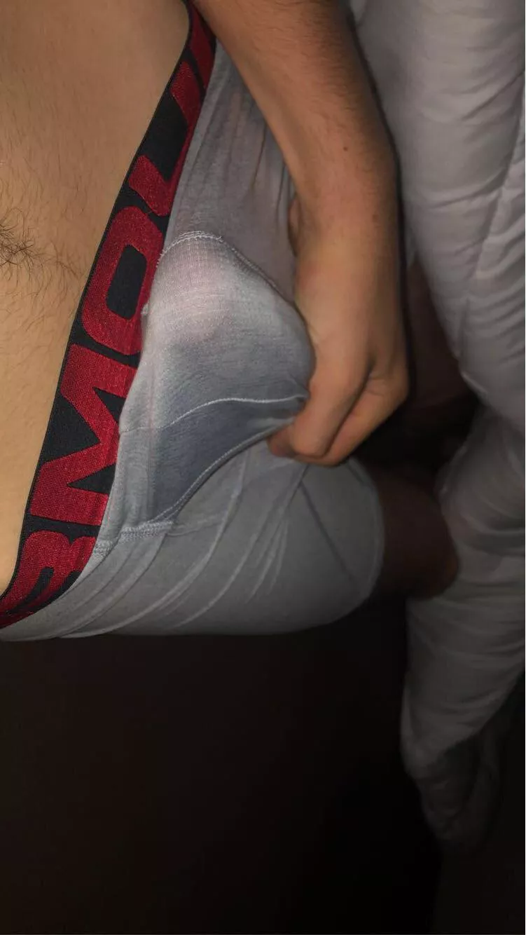 Would you rub my morning bulge?