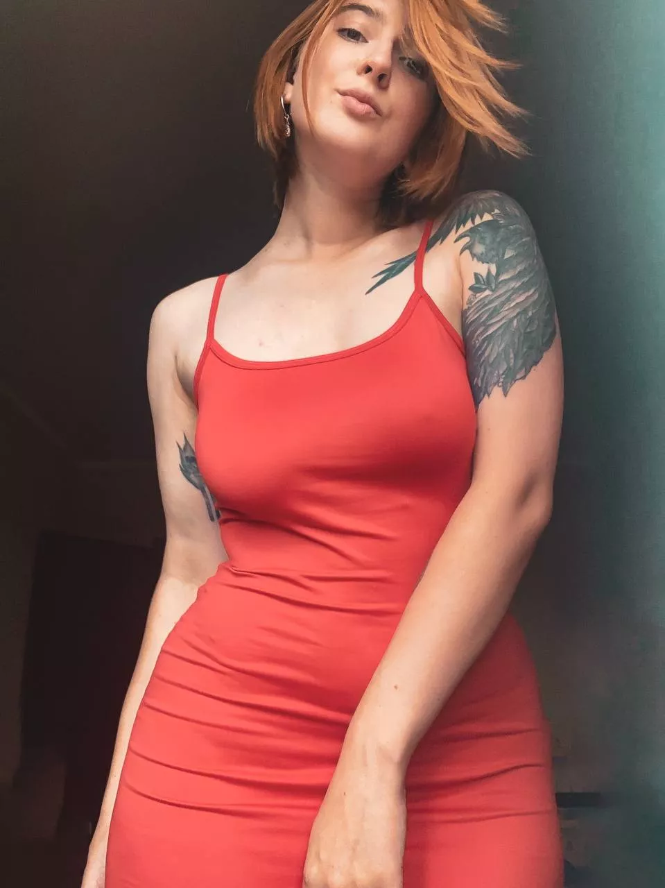 would you take this red dress off me