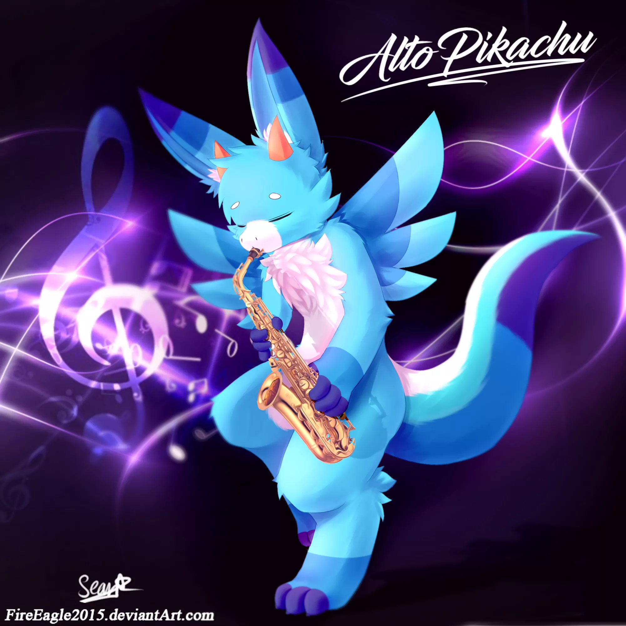 Ya like Jazz? [Commission for a friend - Art by me @Scodrey on Twitter]