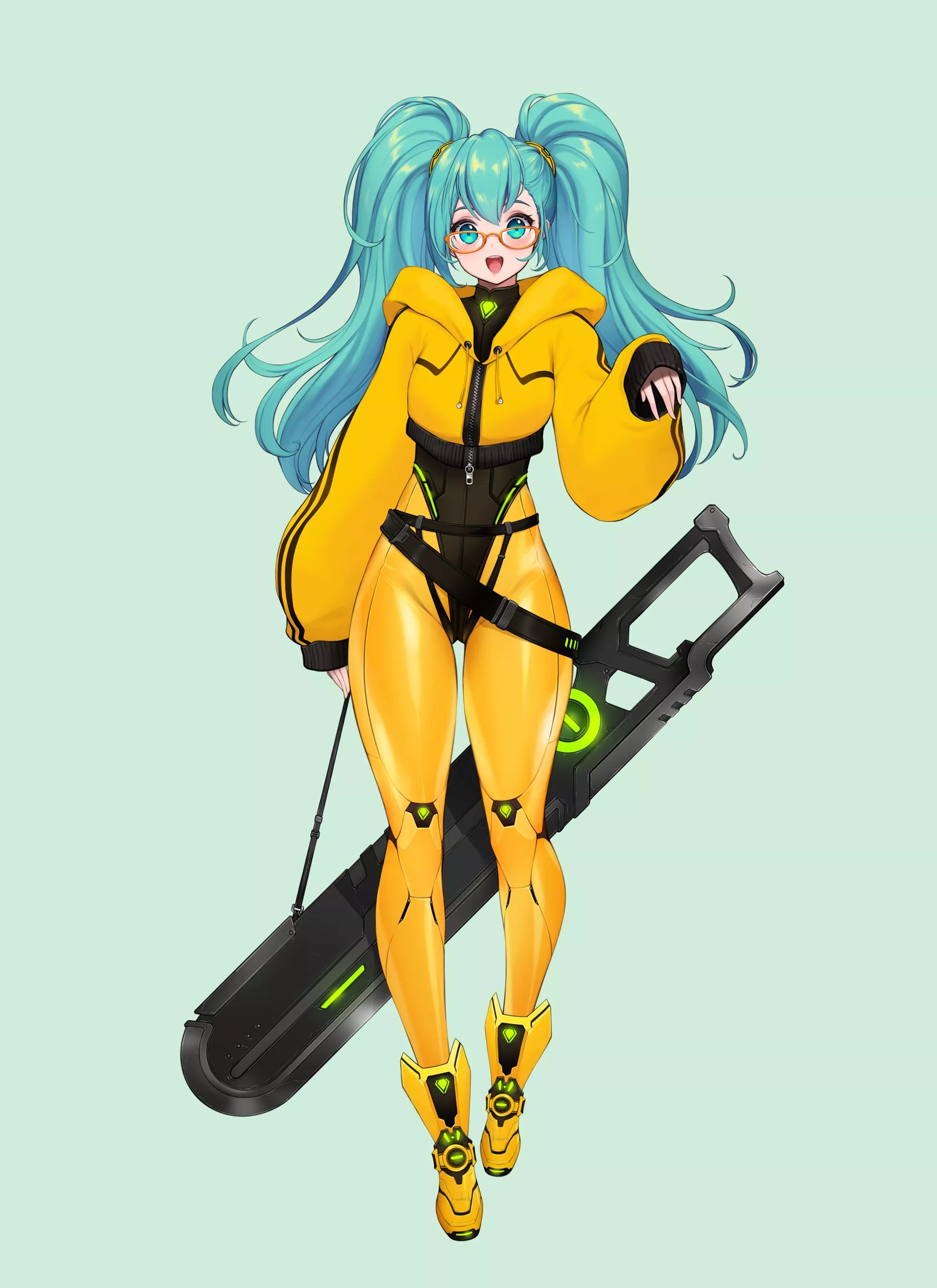 Yellow Cybersuit