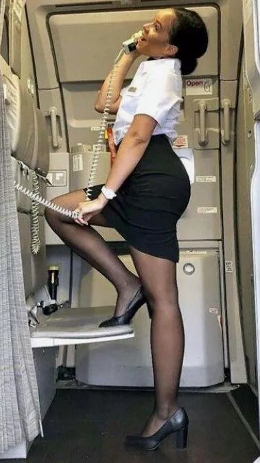 You can tell she’s talking to the captain