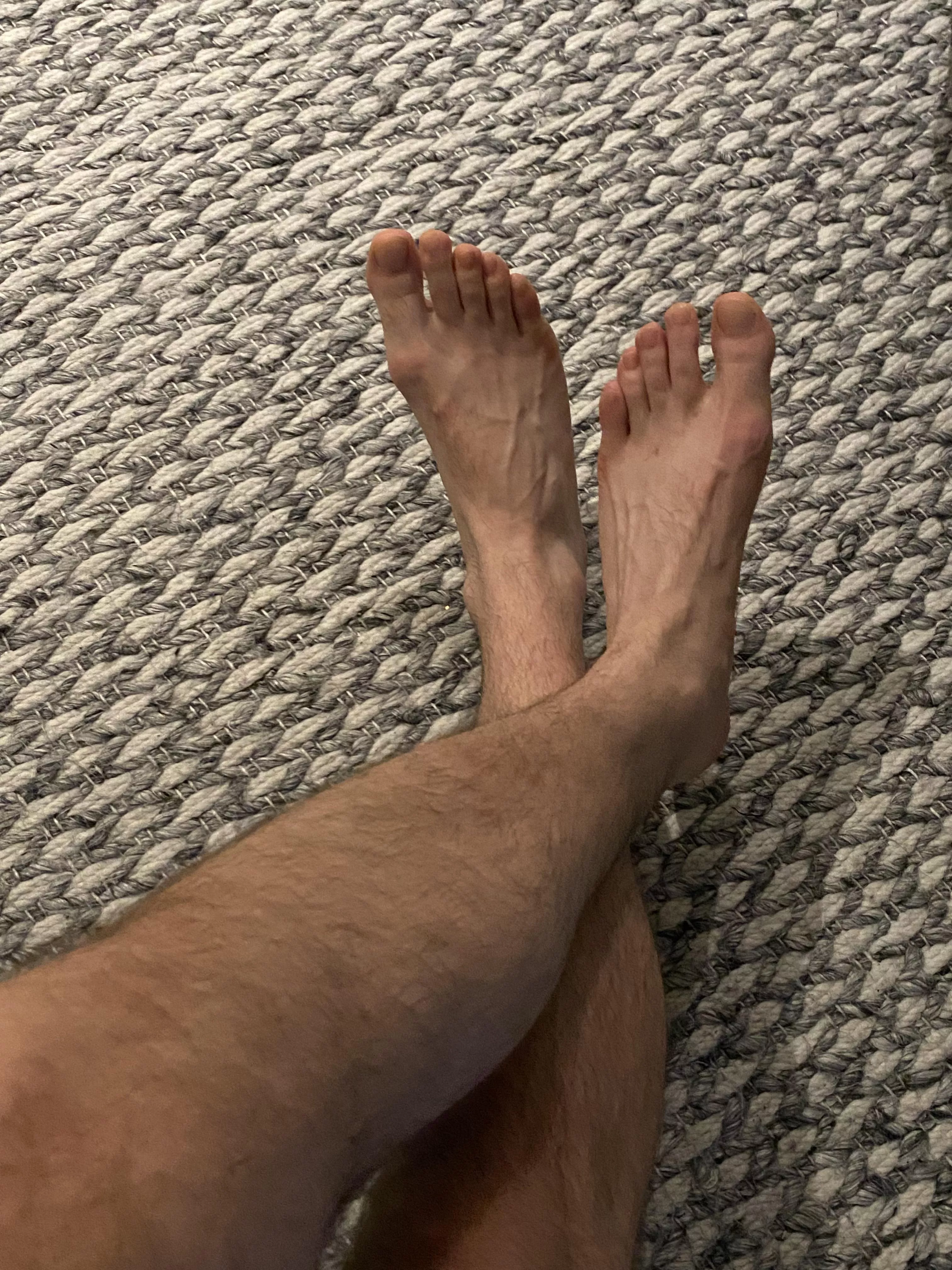 You know your place. Come worship these tired sweaty feet.