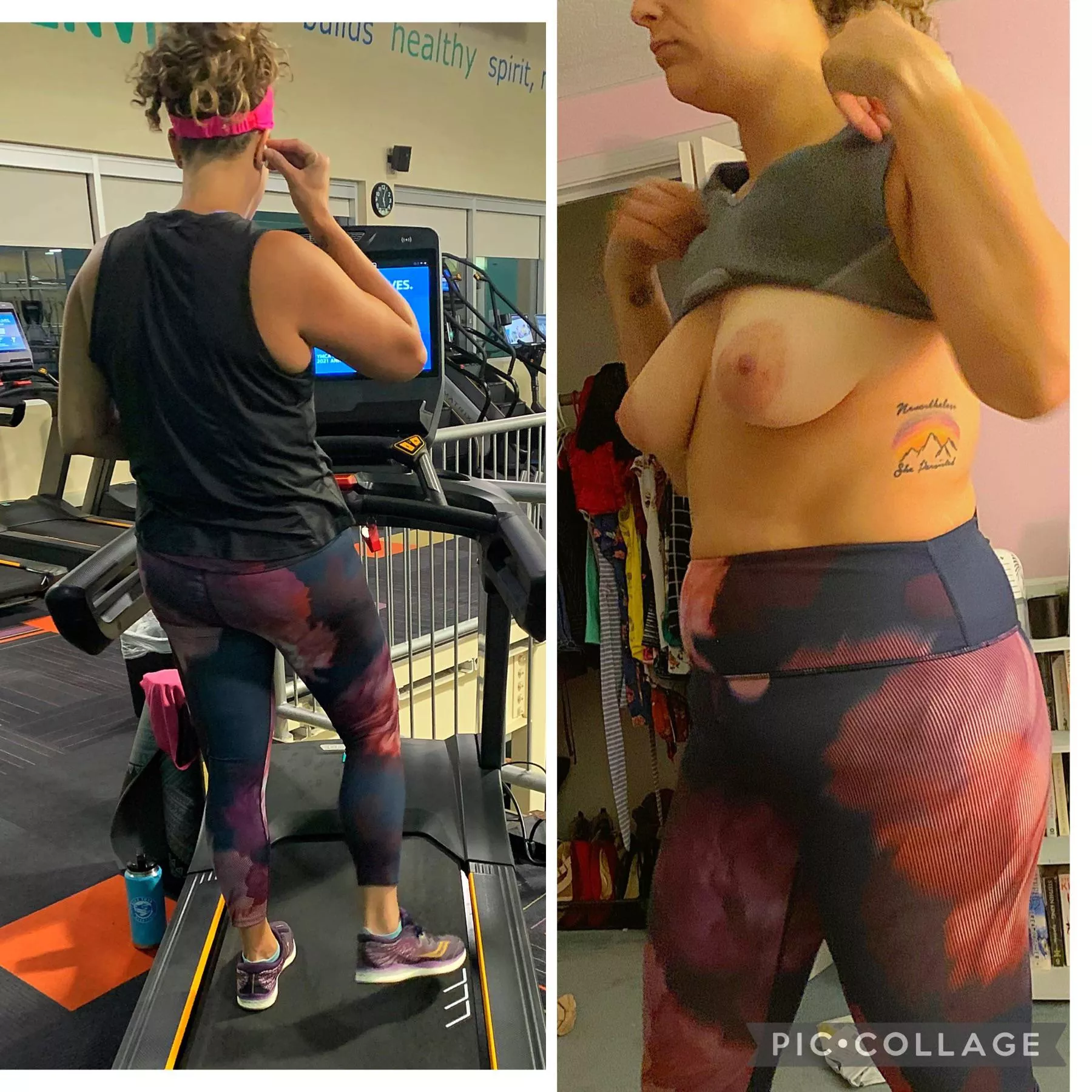 You never know what secrets we women at the gym have…[F 33]