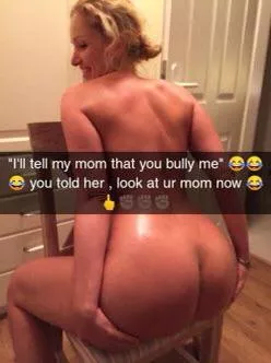 You sent your dumb whore mom now look at her