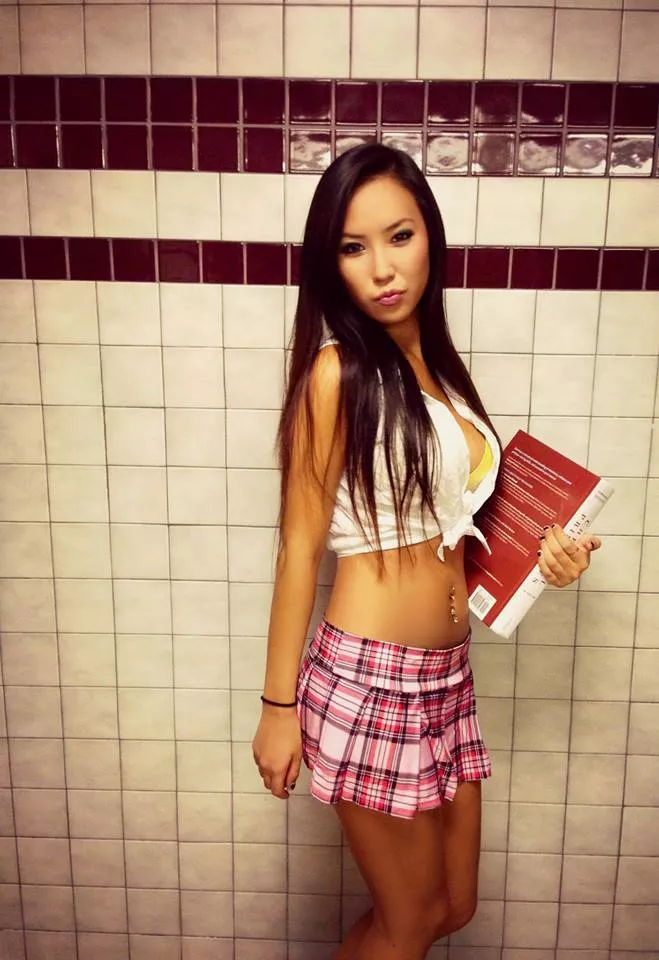 Young Asian Schoolgirl