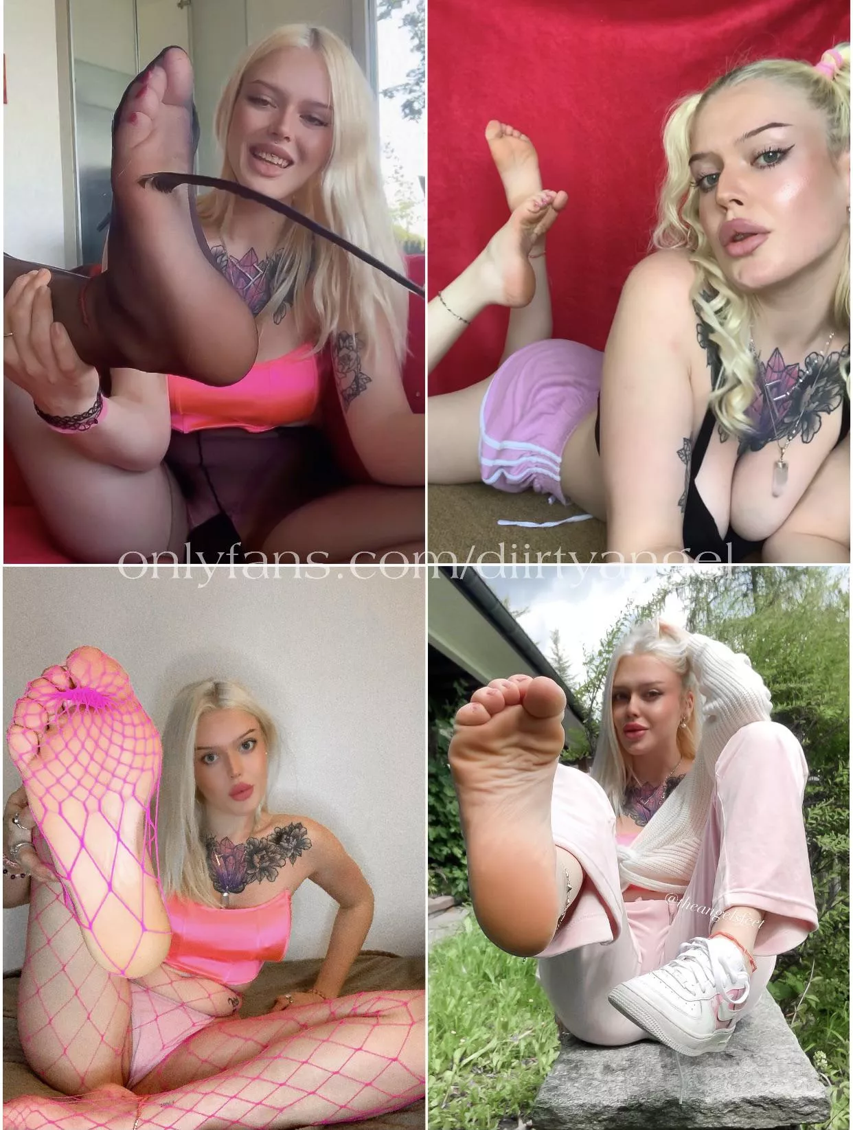 Your blonde footmodel dream ðŸ’–ðŸ‘£ FREE Onlyfans TOP 9%âœ¨ Come and say hi, link in commentsðŸ˜˜