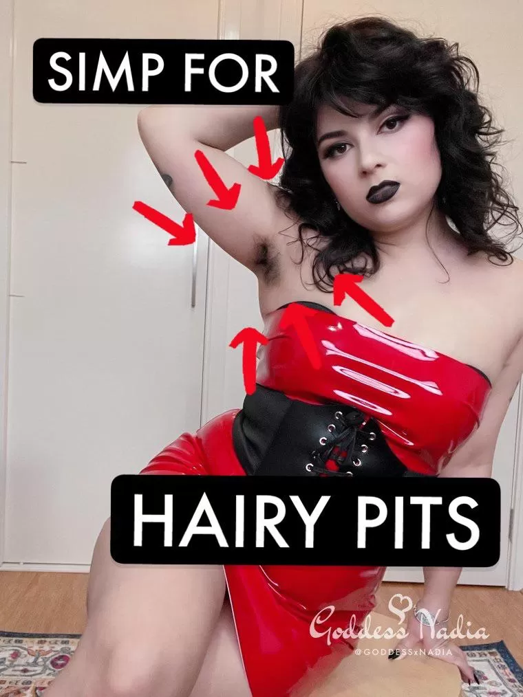 You’re only allowed to jerk it to My hairy pits. You’re a beta and you can’t handle anything else. [domme]