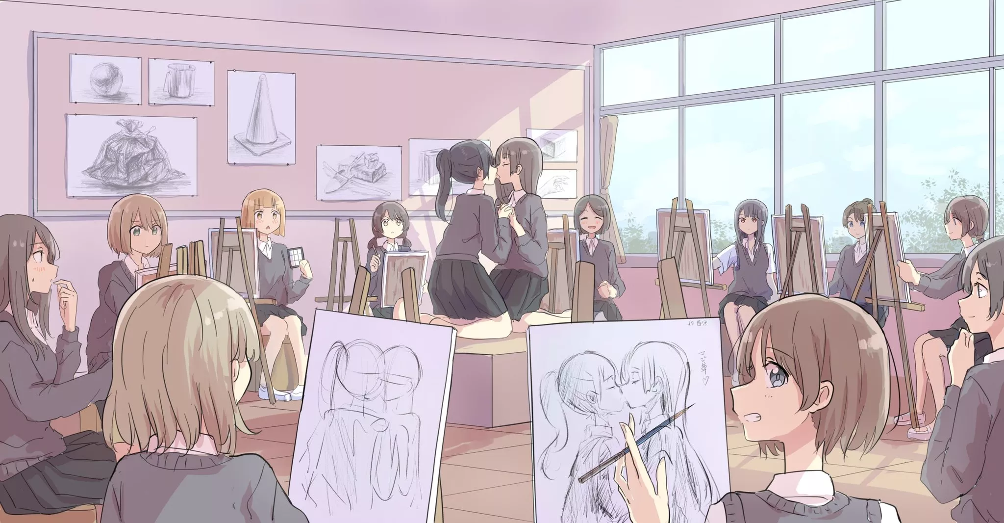 Yuri Art Class [Original]