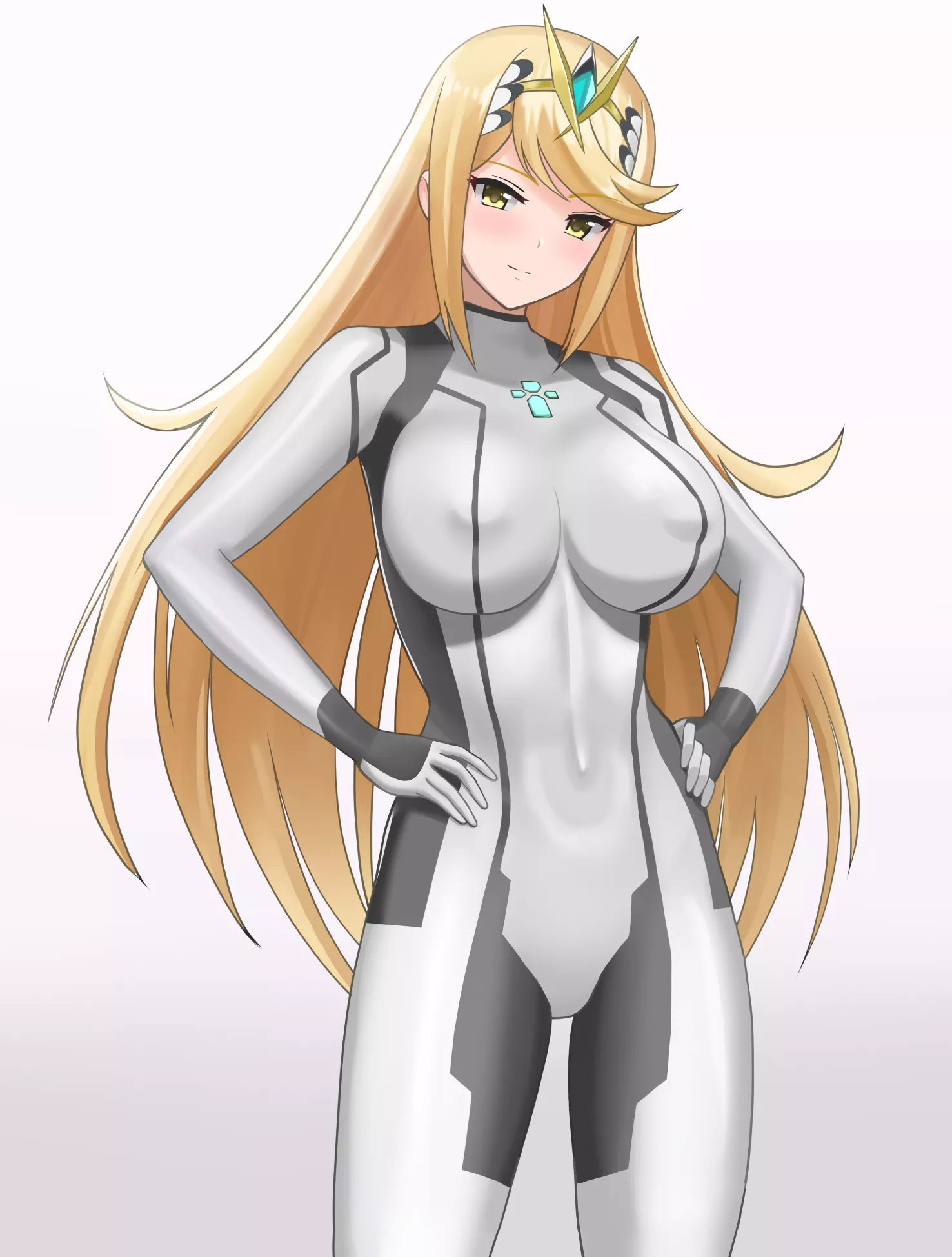 Zero Suit Mythra (Higofushi) [Xenoblade]