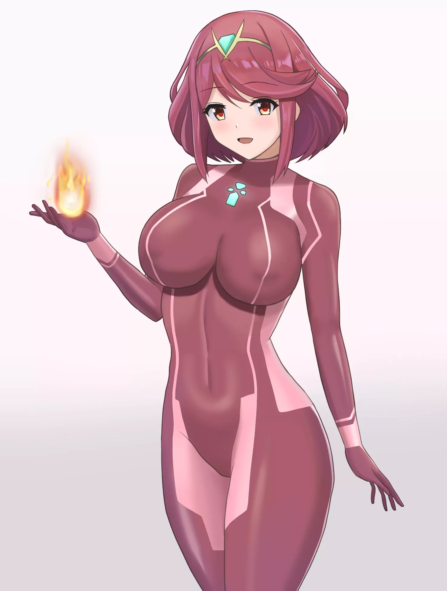 Zero Suit Pyra (Higofushi) [Xenoblade/ Metroid]