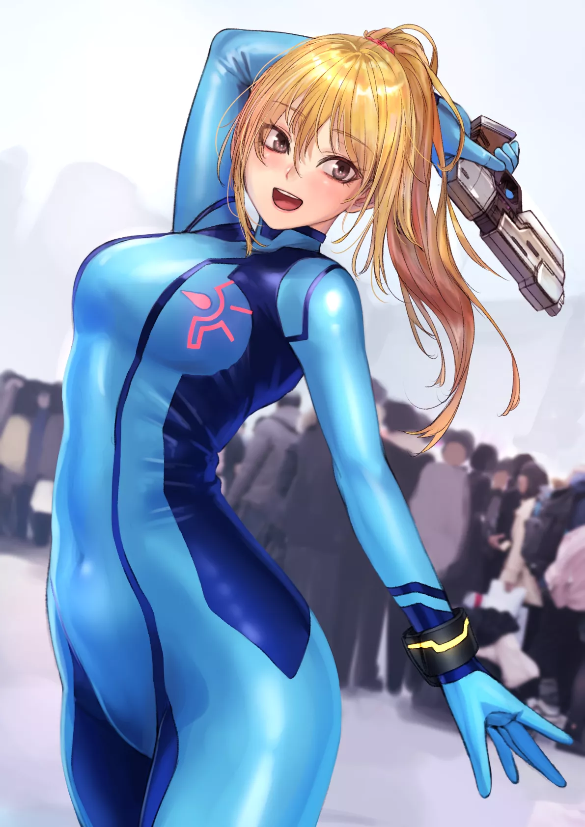 Zero Suit Samus Cosplay (Kilye Kairi) [Original]