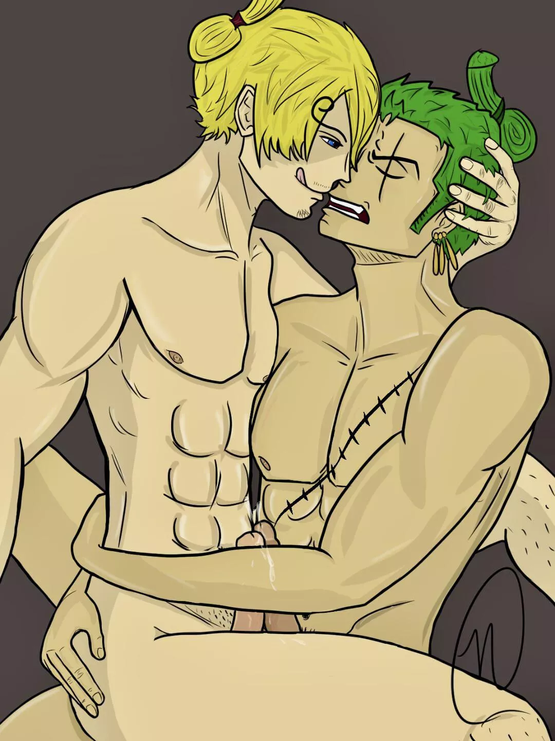 Zoro x Sanji [One Piece] -By me